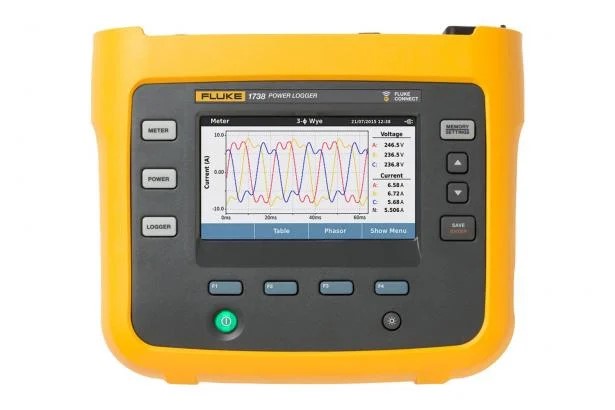 福禄克Fluke 1736 和 1738 三相电能质量记录器仪