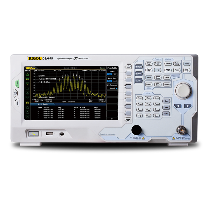 RIGOL普源 DSA800/E系列频谱分析仪