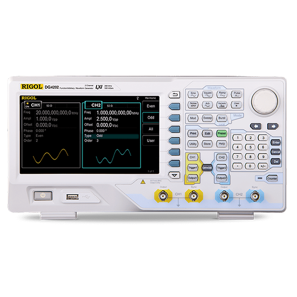 RIGOL普源 DG4000系列函数任意波形发生器