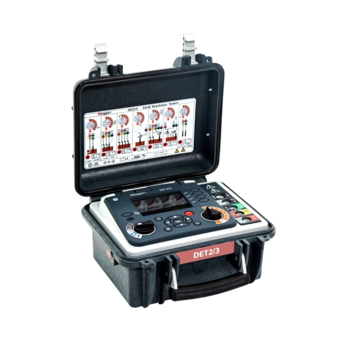Megger梅凯 DET2/3高分辨率接地测试仪