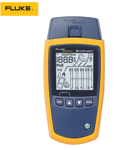 福禄克Fluke电缆检测仪MS2-100/MS2-KIT网线测试仪MS-POE KIT