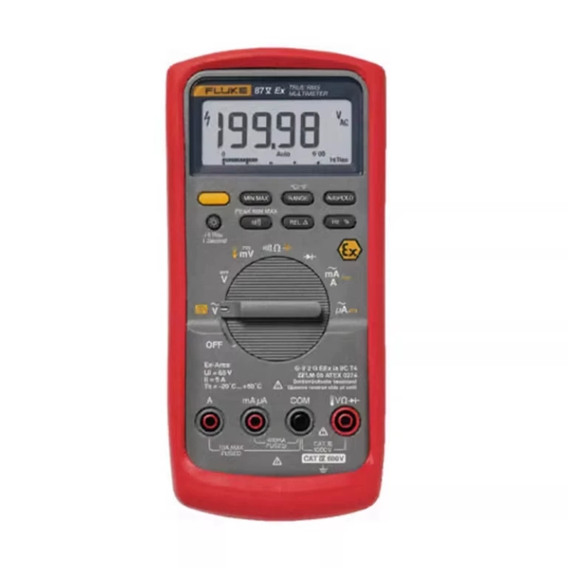 Fluke福禄克87V Ex防爆本安过程校验仪数字万用表真有效值手持87V